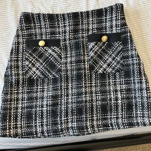 Twill skirt
